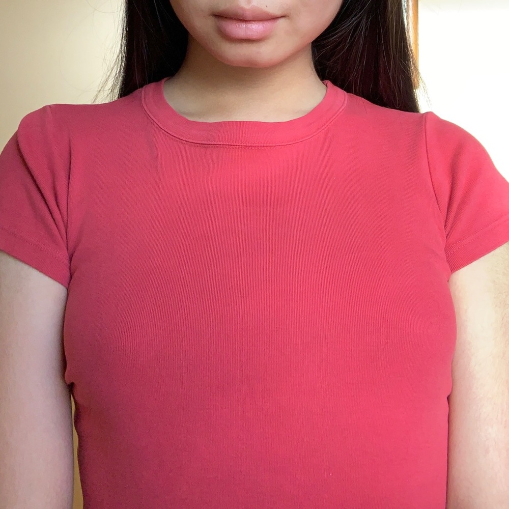 brandy melville red top